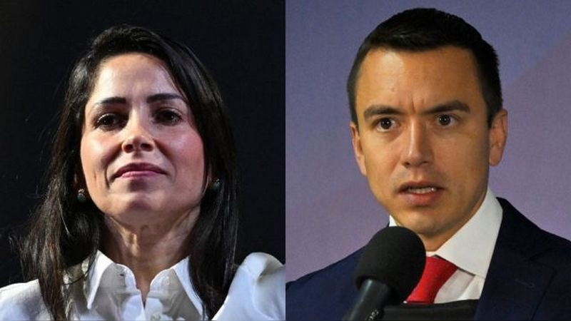 Luisa González y Daniel Noboa se perfilan para ir a segunda vuelta en elecciones de Ecuador 