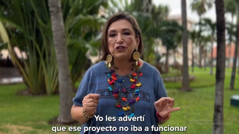 “Basta de sacar de contexto mis palabras”: revira Xóchitl Gálvez a AMLO 