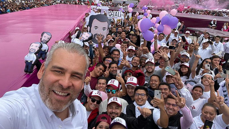 Evento en el Morelos demostró la capacidad política del gobierno: Bedolla 