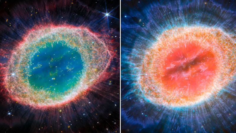 Telescopio James Webb revela imágenes de la Nebulosa del Anillo 