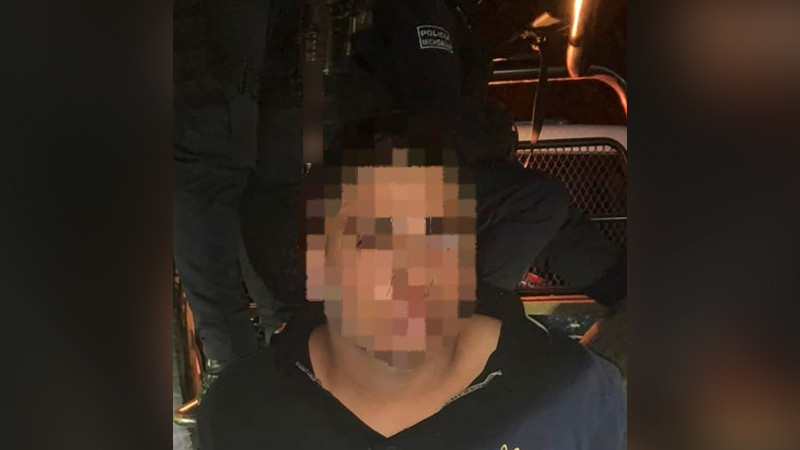 En Susupuato: detienen a presunto miembro de grupo delincuencial 