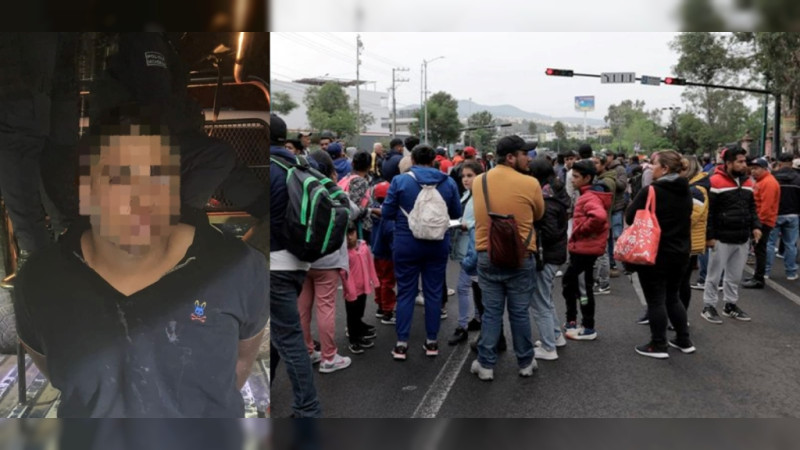 Cae en Michoacán peligroso operador del crimen, de solo 19 años: Atribuyen a su captura manifestaciones en Morelia 