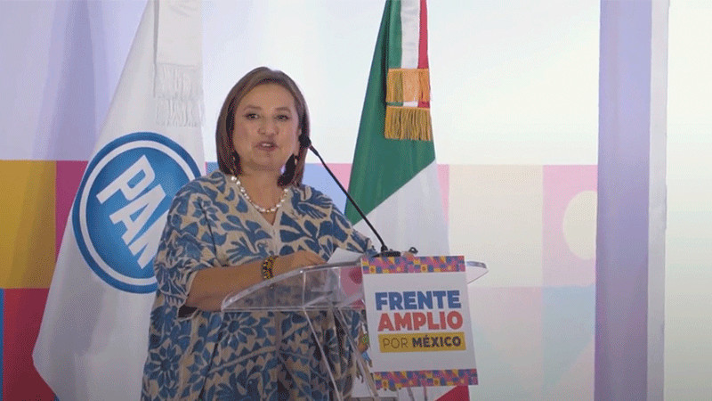 Xóchitl Gálvez asegura que buscará a Ebrard si pierde encuesta de Morena 