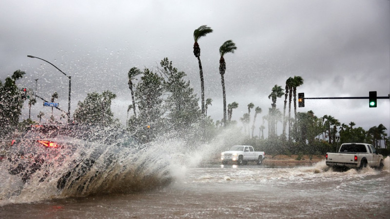 Deja cuatro muertos tormenta tropical Hilary en el noroeste del país 