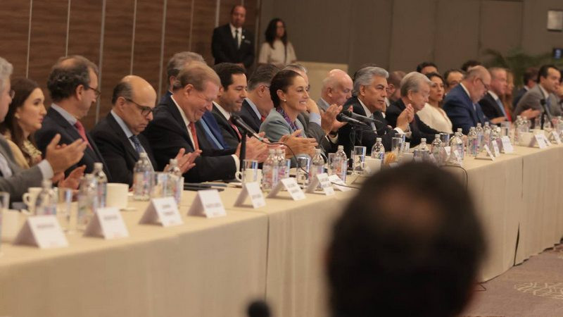 Consejo Coordinador Empresarial se reúne con Claudia Sheinbaum 