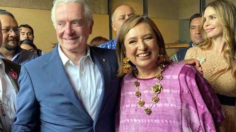 Xóchitl Gálvez invita a Santiago Creel a encabezar su eventual campaña presidencial 