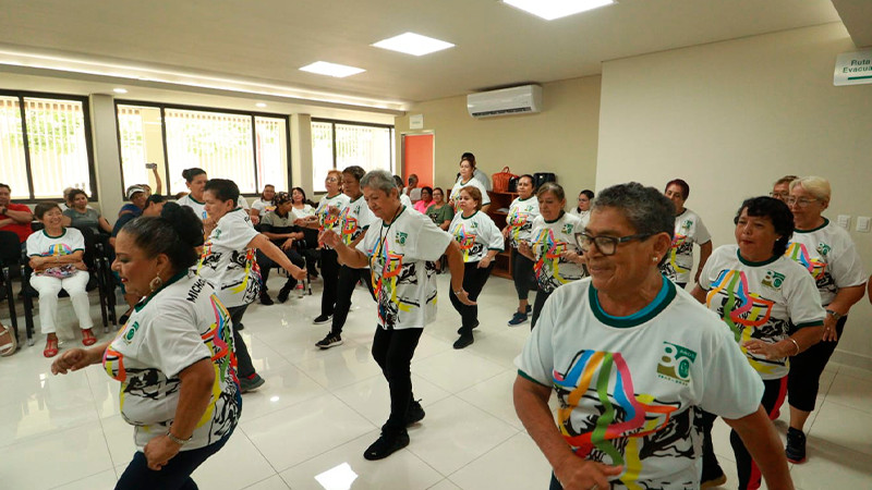 Supervisa IMSS Michoacán acciones del Club del Adulto Mayor en Lázaro Cárdenas