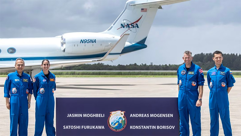 La misión Crew-7 de la NASA está lista y partirá el próximo viernes desde Cabo Cañaveral 