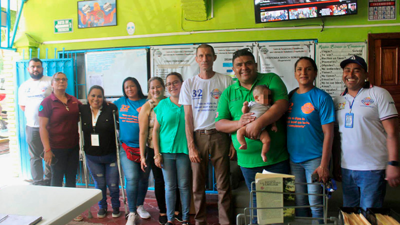 Lleva Icatmi capacitación laboral a centros de rehabilitación en Apatzingán