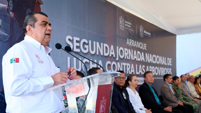 Arranca Semana Nacional contra enfermedades transmitidas por mosquitos