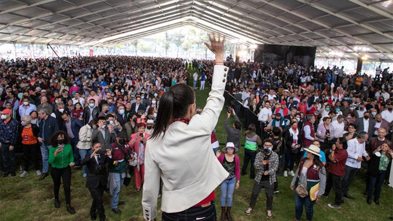 Sheinbaum encabeza gastos en recorridos de corcholatas a través de México 