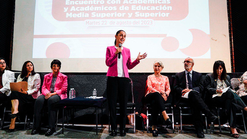 “La Cuarta Transformación está haciendo realidad el derecho a la educación”: Claudia Sheinbaum  