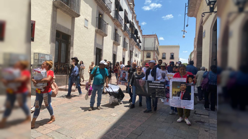 Madres buscadoras responsabilizan al Gobierno de Querétaro de lo que les pese 