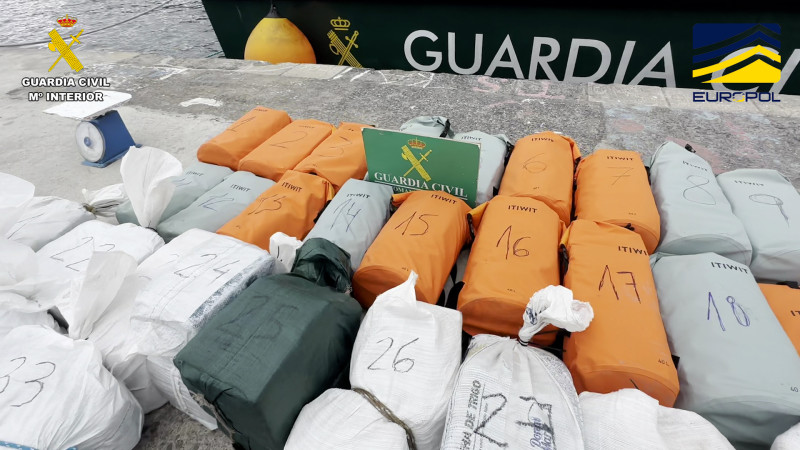 Desarticulan organización de croatas e italianos que traficaban cocaína a España desde Sudamérica  