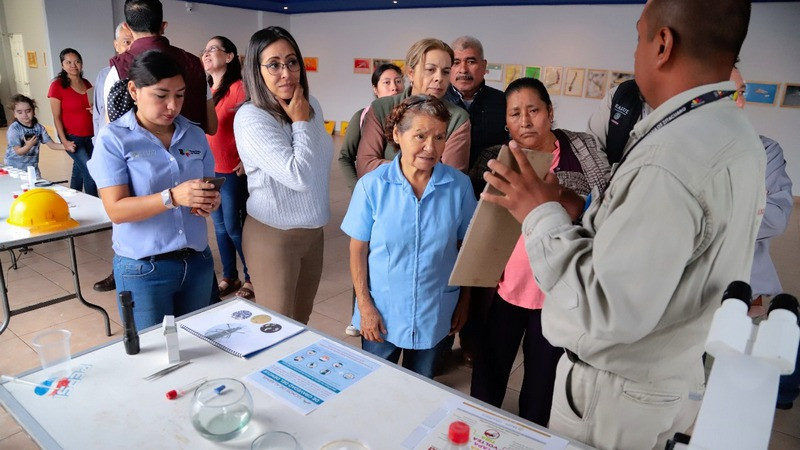 Con exposición de arte, SSM difunde riesgos de picaduras de insectos en el hogar en Morelia