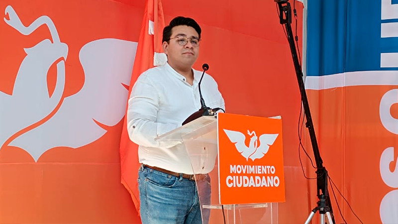 Vamos solos y sin alianzas para el proceso electoral, asegura MC 