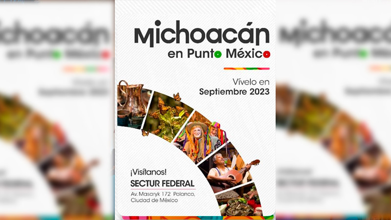 En septiembre, Michoacán presente en Punto México de la CDMX: Roberto Monroy 