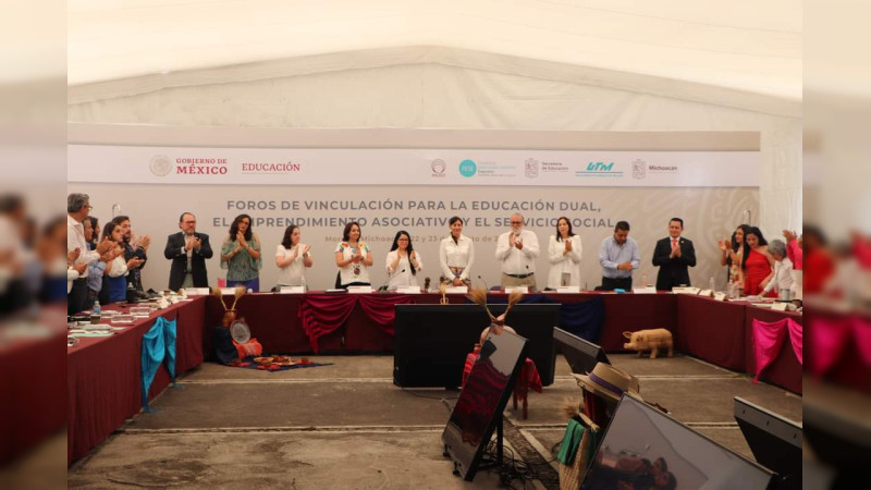 Desde Michoacán, estados de Centro Occidente abordan la educación dual