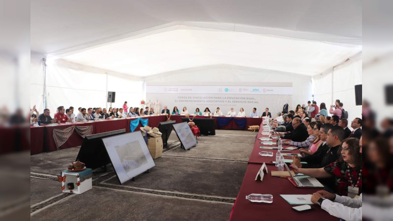 Desde Michoacán, estados de Centro Occidente abordan la educación dual