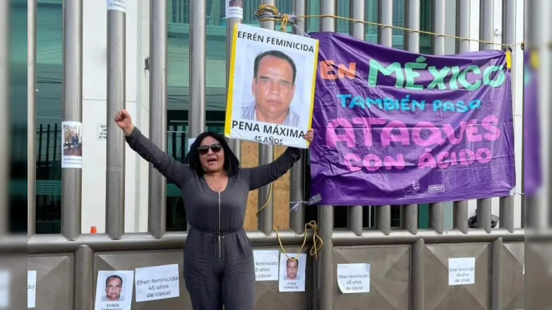 La activista Carmen Sánchez pide a juzgadores mantener firme sentencia contra su agresión  