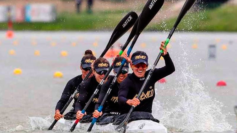 Kayakistas mexicanos logran pase a semifinales en Mundial de Canotaje Alemania 2023 