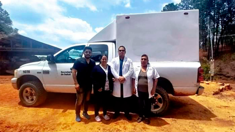 En Michoacán SSM atención médica gratuita a más 145 mil habitantes de zonas apartadas