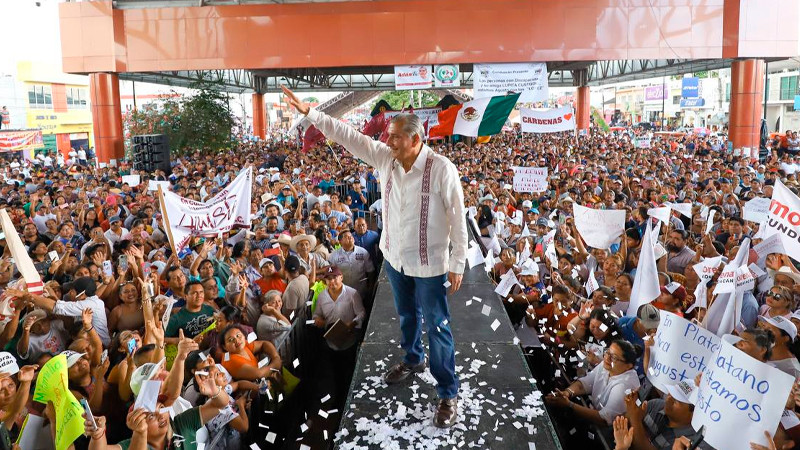 Asegura Adán Augusto que saldrá vencedor en proceso interno de Morena 