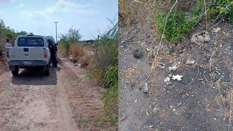En Reynosa hallan restos humanos en brecha La Retama 