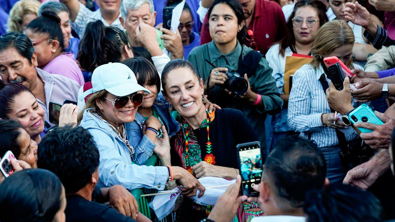 "Es tiempo de mujeres, esto ya no lo para nadie": Sheinbaum 