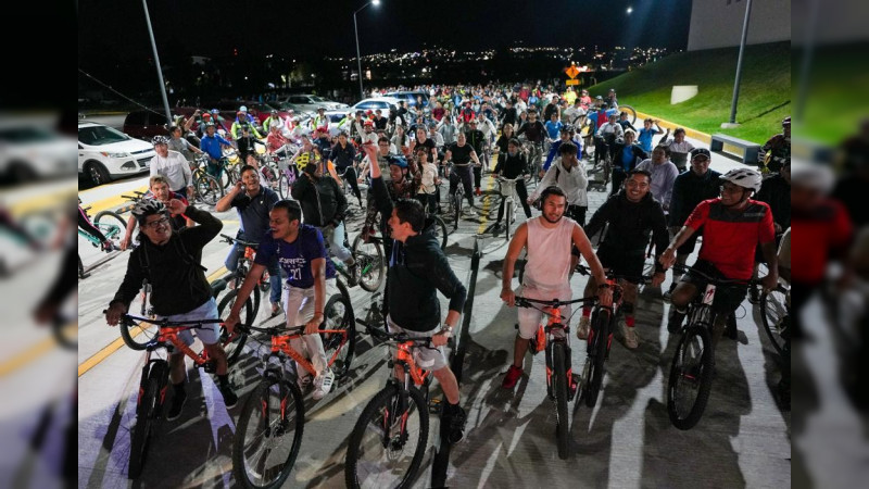 Tercera Rodada Ciclista Nicolaita supera todos los récords 