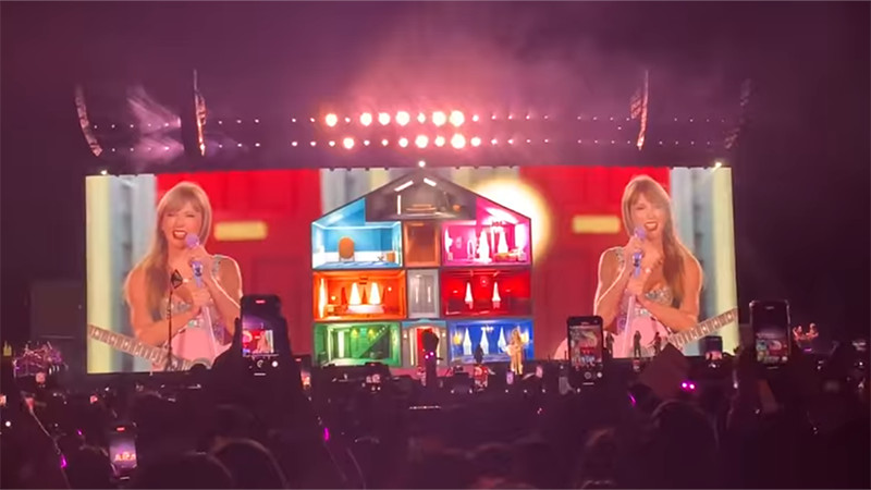 Taylor Swift triunfó en el Foro Sol de la Ciudad de México 