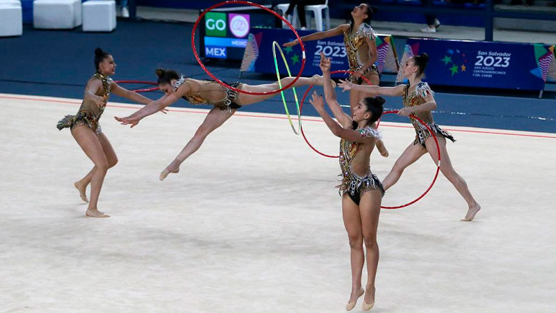 En Valencia 2023, conjunto nacional de gimnasia rítmica busca plaza olímpica 