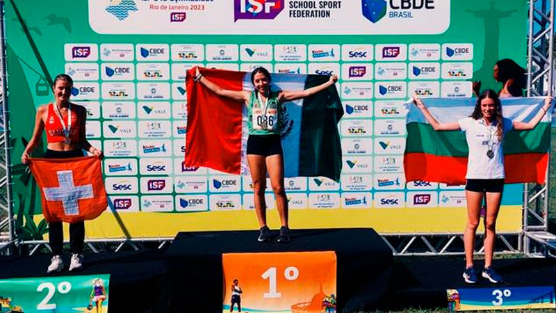 México inicia Juegos Mundiales Escolares en Río de Janeiro con 11 medallas 