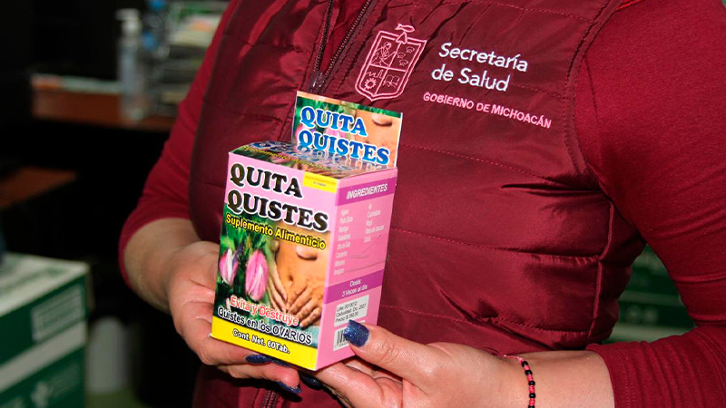 Alerta Salud Michoacán sobre productos engaño que prometen curar enfermedades 