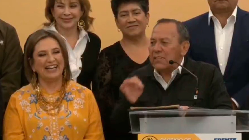 PRD respalda a Xóchitl Gálvez para que encabece el Frente Amplio por México 