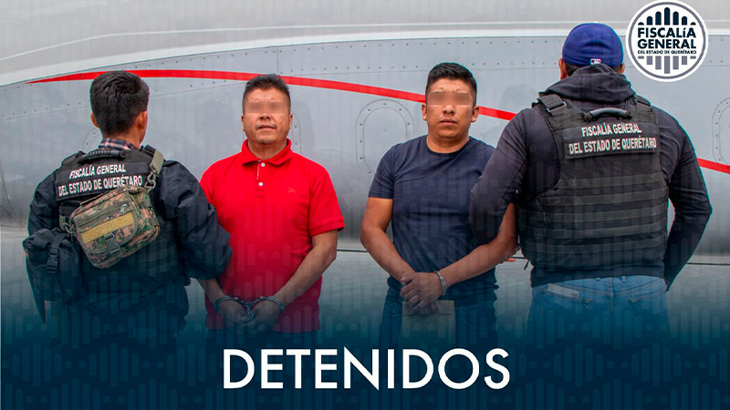 Detienen a Queretanos en Coahuila padre e hijo, por delitos de homicidio y feminicidio 