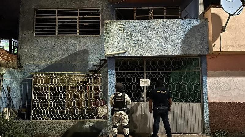 Morelia: Catean domicilio en colonia Las Jacarandas y aseguran el inmueble; hubo un detenido