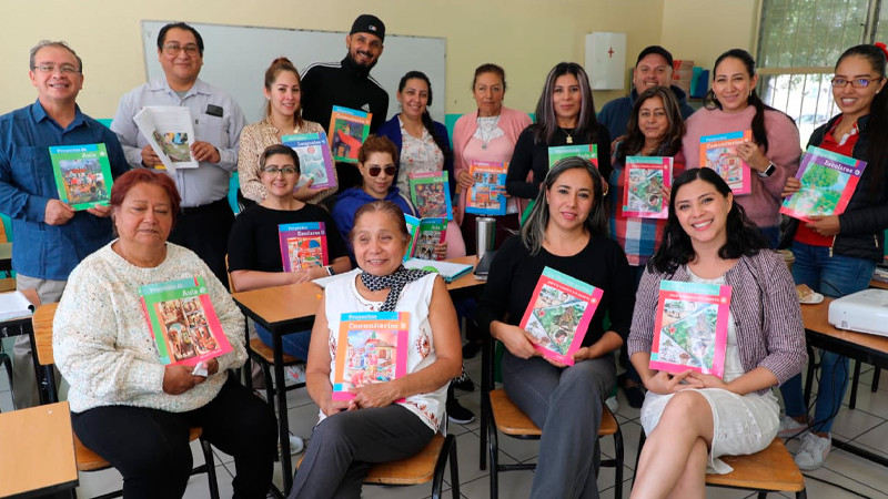 Listos, docentes michoacanos para implementar la Nueva Escuela Mexicana 