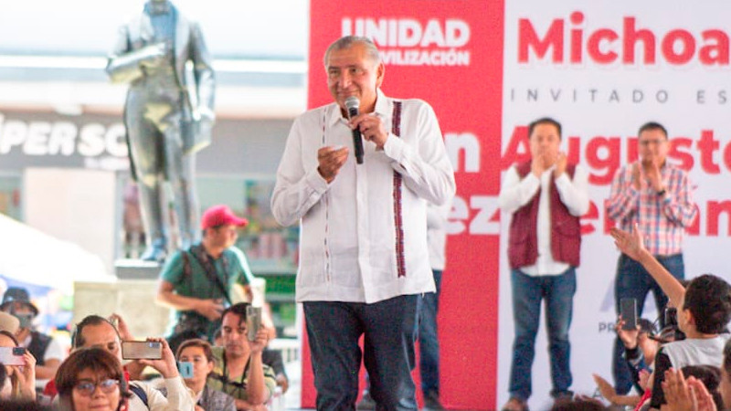 Confía Adán Augusto en que ganará candidatura por la 4T: "estamos cerrando muy bien" 