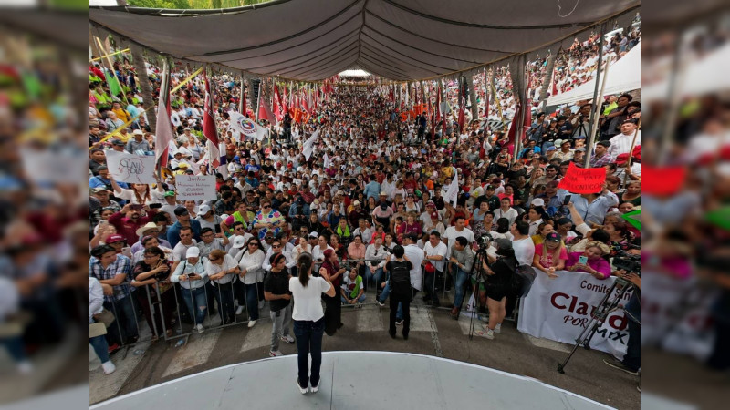 ’’En mí pueden confiar, nunca voy a defraudar al pueblo de México’’: Claudia Sheinbaum en su visita a Sinaloa