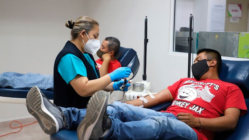 Exhorta Salud Michoacán a donar sangre de manera altruista 