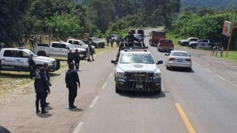 Tras hechos delictivos, fuerzas federales y estatales despliegan operativo en Tierra Caliente y Uruapan