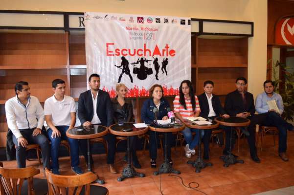“EscuchArte" ofrece a los jóvenes de Morelia un evento artístico y cultural 