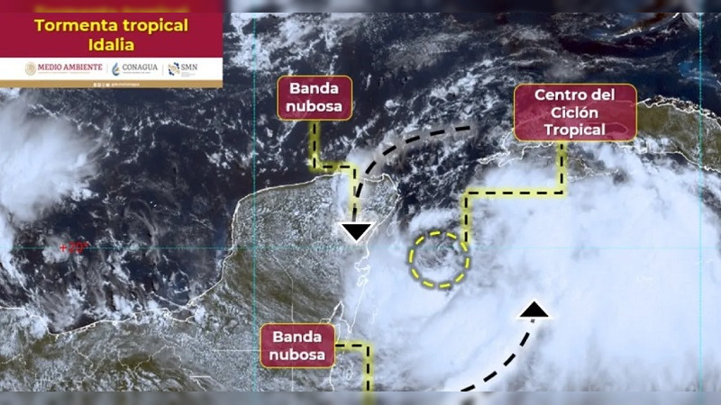 Tormenta tropical ‘Idalia’ se forma en el Caribe 