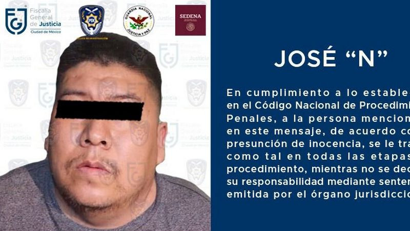 CDMX: Detienen a Francisco “N”, por quien ofrecían recompensa de medio millón de pesos 