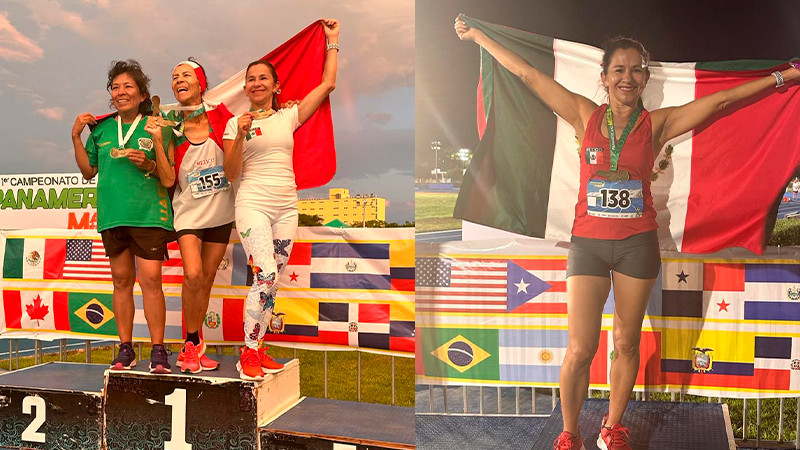 Beca IMCUFIDE a atleta brillante en el Panamericano de Atletismo en Mérida 