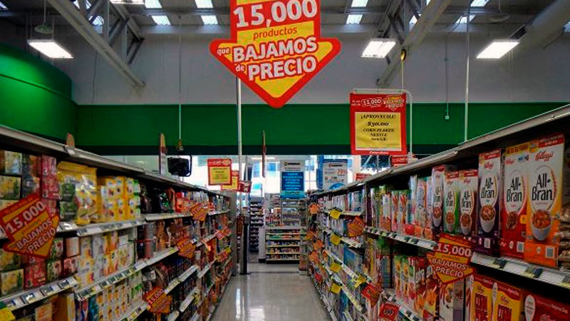 Mercado Soriana en Zacatecas presentó el precio más bajo de la canasta básica de 823 pesos 