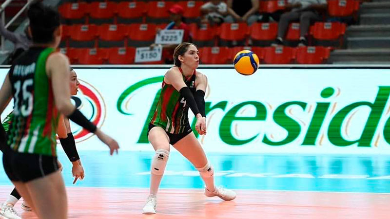Equipo mexicano inicia actividades en Campeonato Continental Femenil Voleibol de Sala 