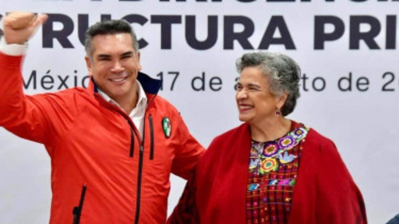 “Una persona no está por encima del partido”: Alito Moreno en indirecta a Beatriz Paredes 