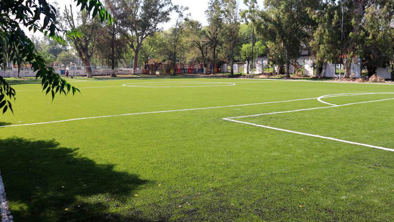 Invirtió Gobierno de Morelia más de 3 mdp en rehabilitación de Unidad Deportiva 150
